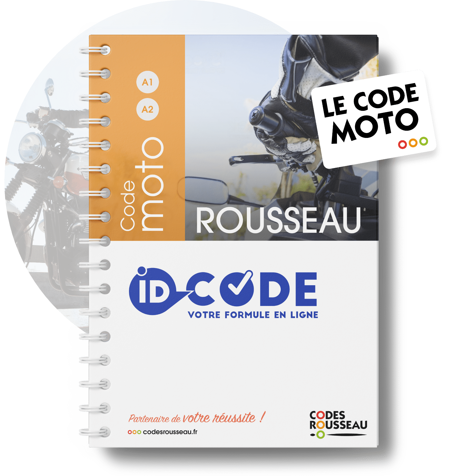 Livre de code permis Moto - Codes Rousseau prépa ETM